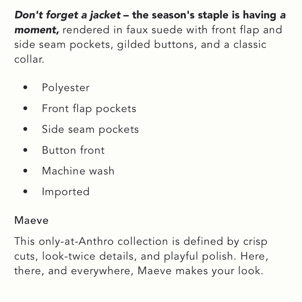 Anthropologie Maeve Tan Suede Trucker Jacket - Picture 14 of 14